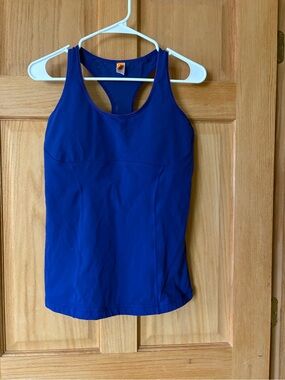 Lucy Racerback Tank with built in bra